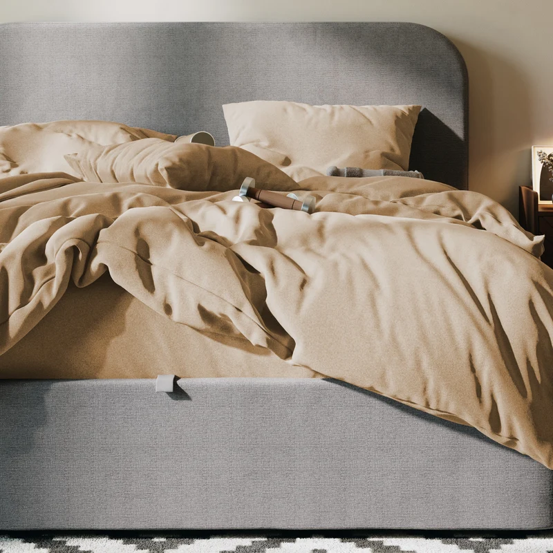 Taies d'oreiller flanelle de coton