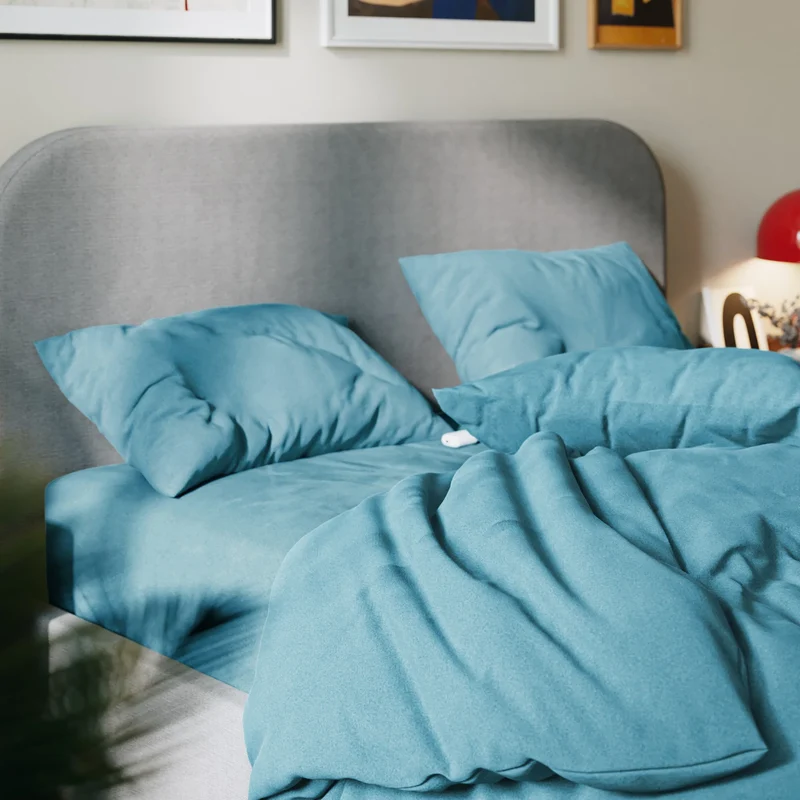 Taies d'oreiller flanelle de coton