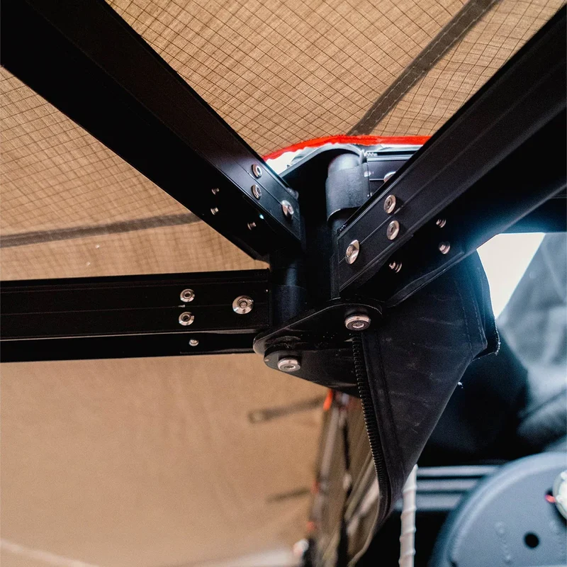 270 Degree Awning, XL, Passenger Side, C-Channel Aluminum, Olive