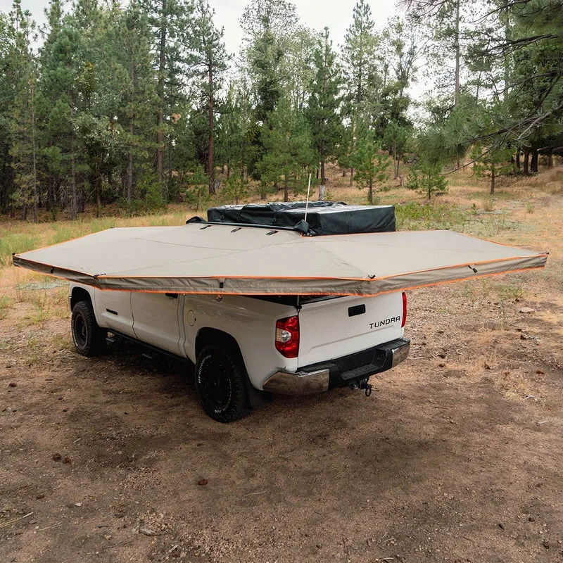 270 Degree Awning, XL, Driver Side, C-Channel Aluminum, Olive
