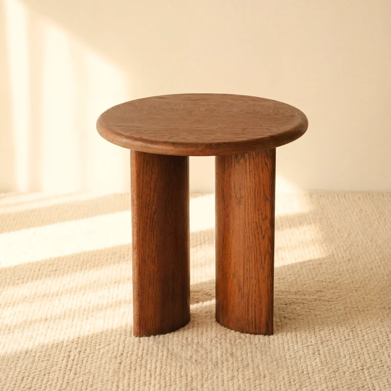 Haven Side Table White oak