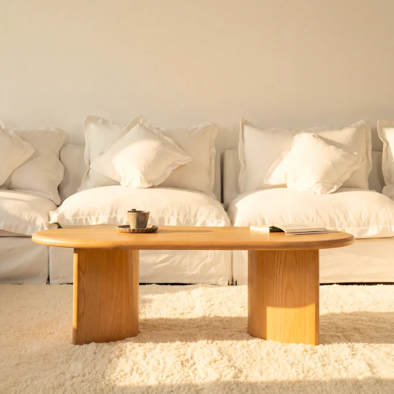 Haven Coffee Table White oak