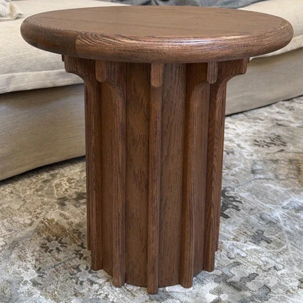 Corin Side Table White oak（karhyn studio sale）