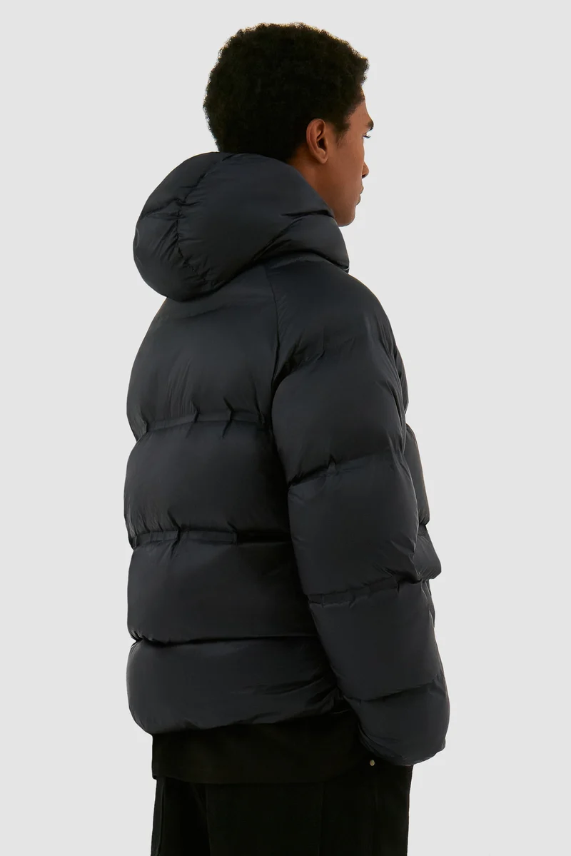 Veste bouffante courte - Noir