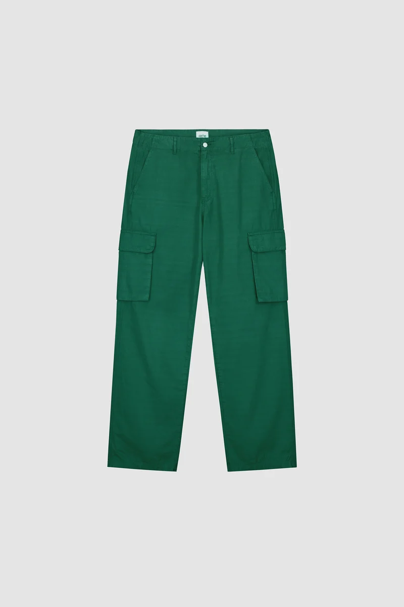Pantalon cargo - Vert