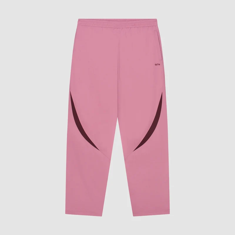 Pantalon de survêtement bicolore - Rose