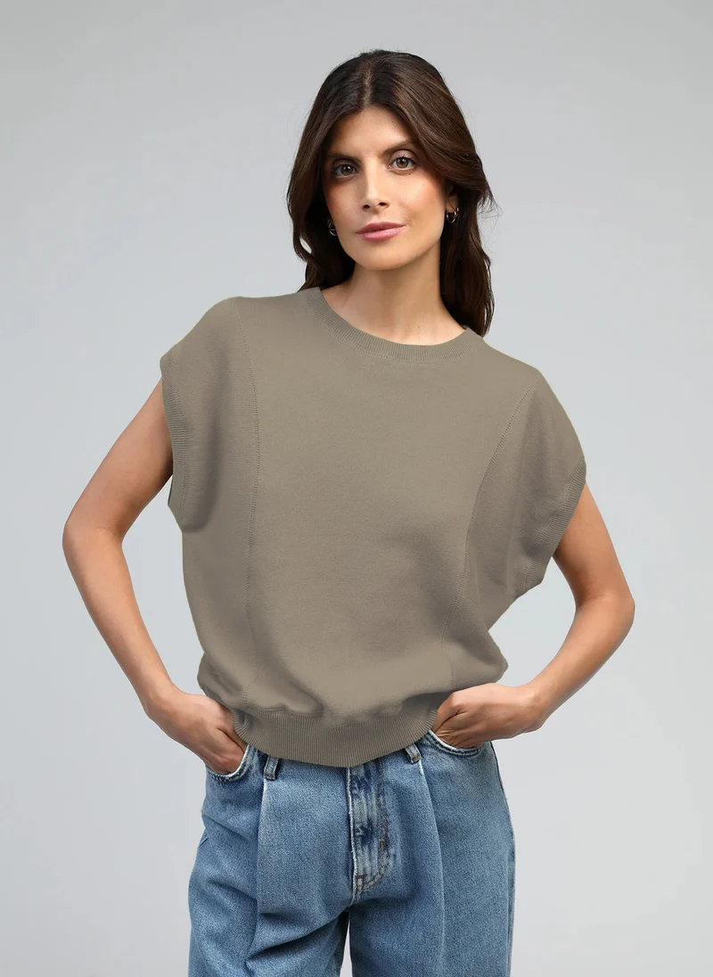 PULL BORELIA ficelle