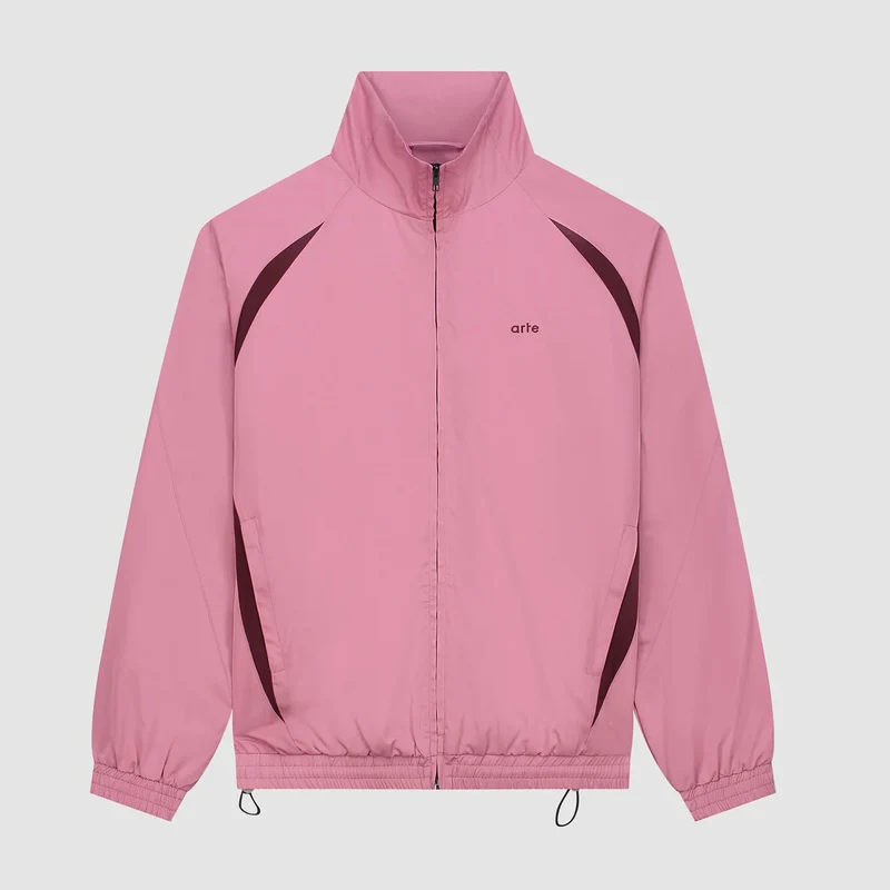 Veste de survêtement bicolore - Rose