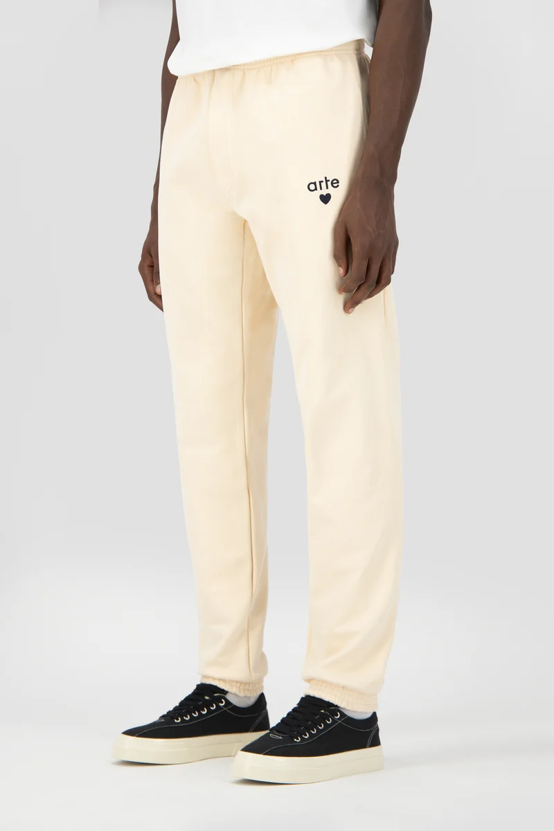 Pantalon de survêtement Tristian Heart - Creme