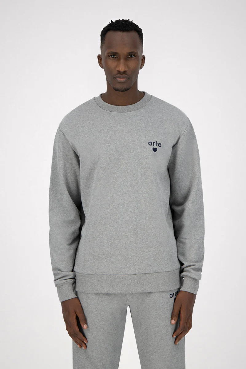 Colson Heart Sweater - Gris