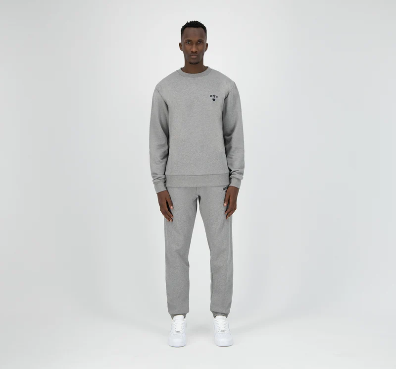 Colson Heart Sweater - Gris