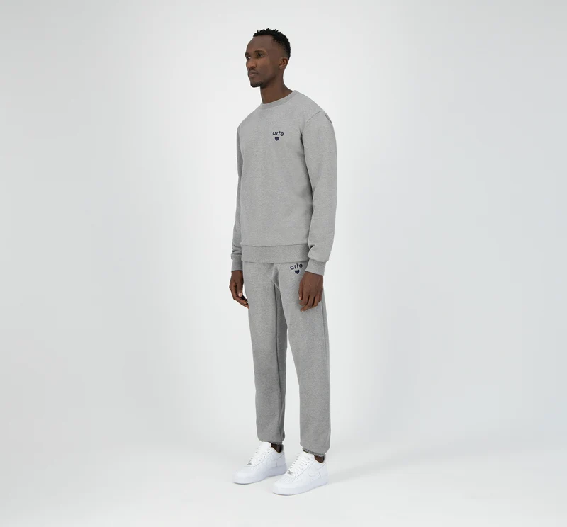 Colson Heart Sweater - Gris