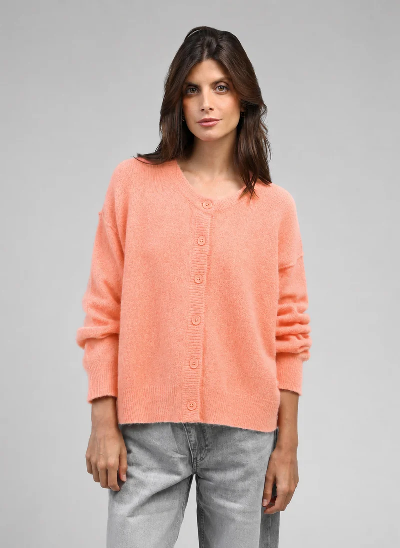 GILET BIMANOA peach