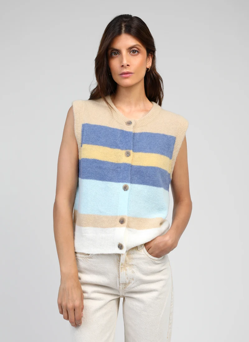 GILET BALANOA milk