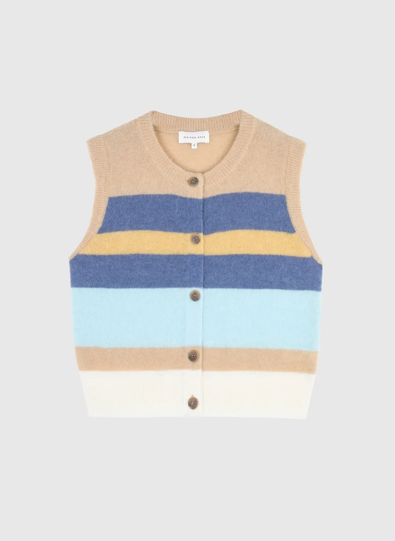 GILET BALANOA milk
