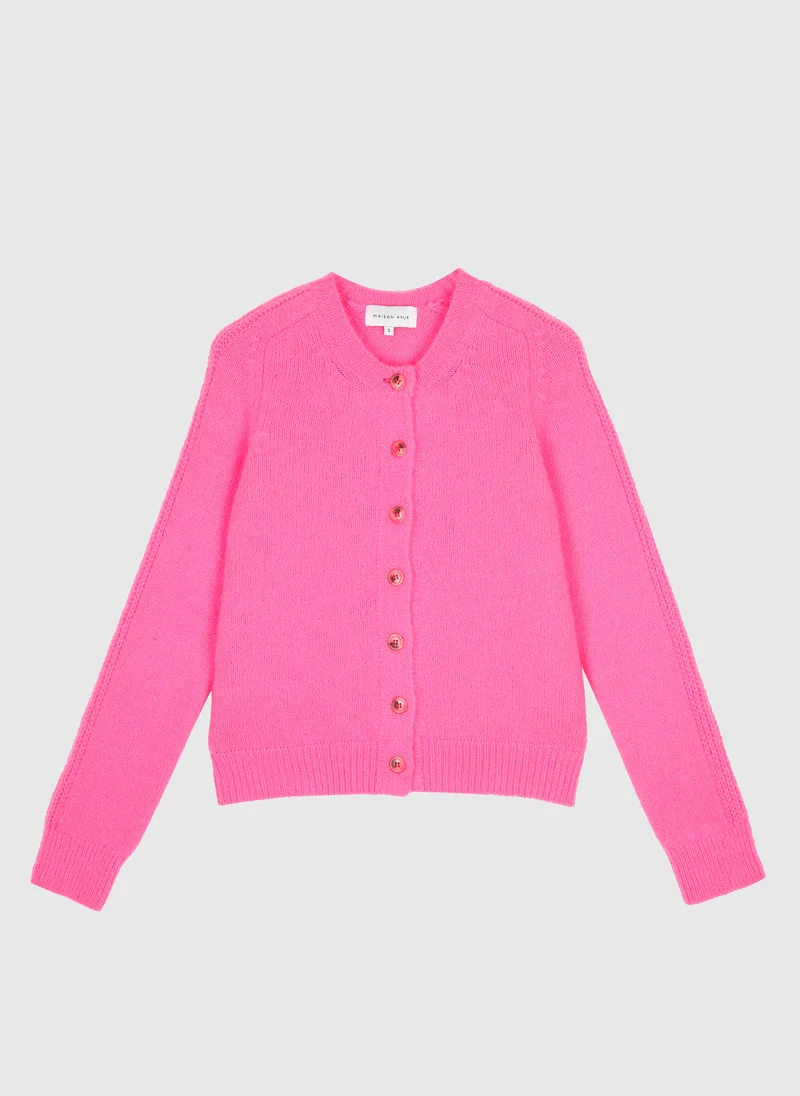 GILET BRUMY rose fluo