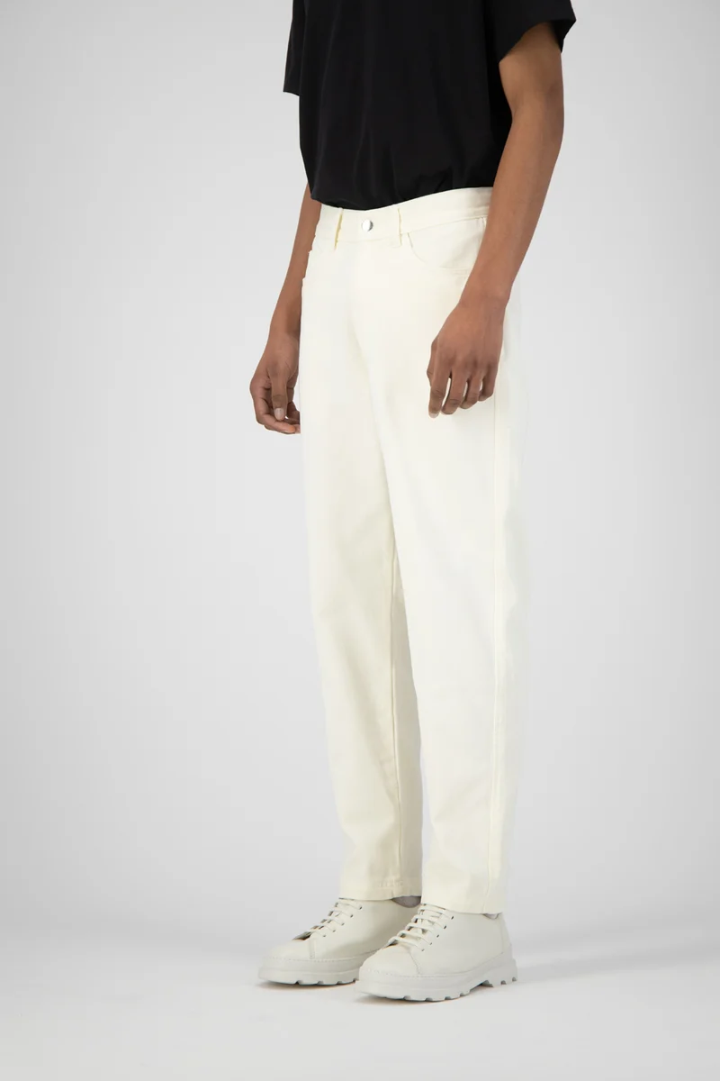 Pantalon Polke Heart - Creme
