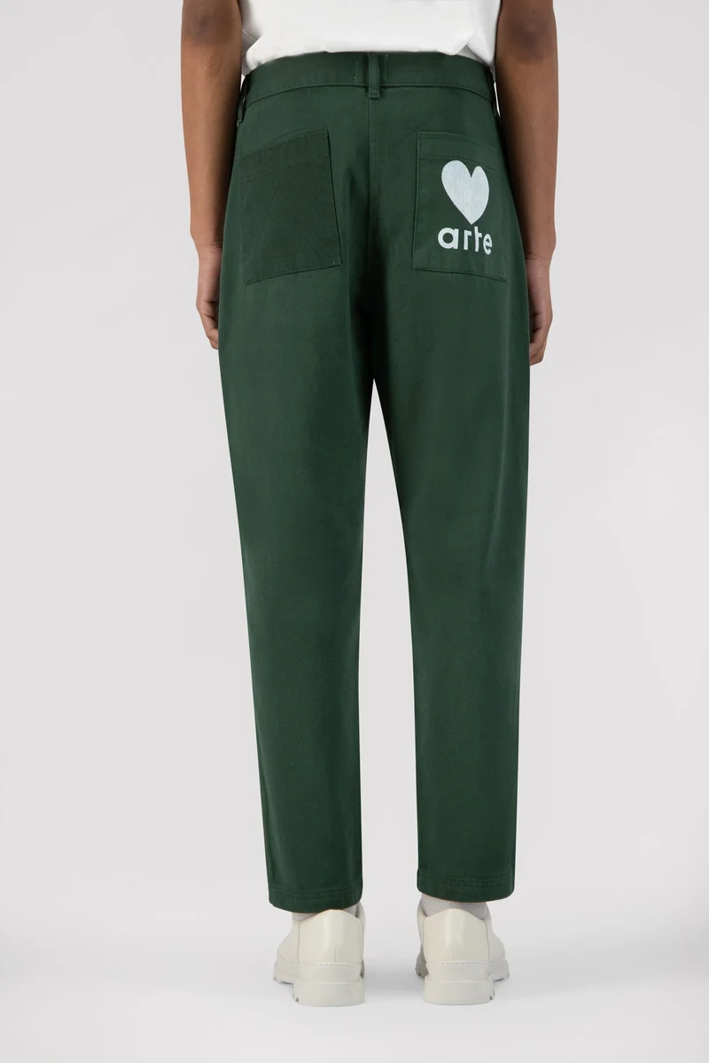 Pantalon Polke Heart - Vert