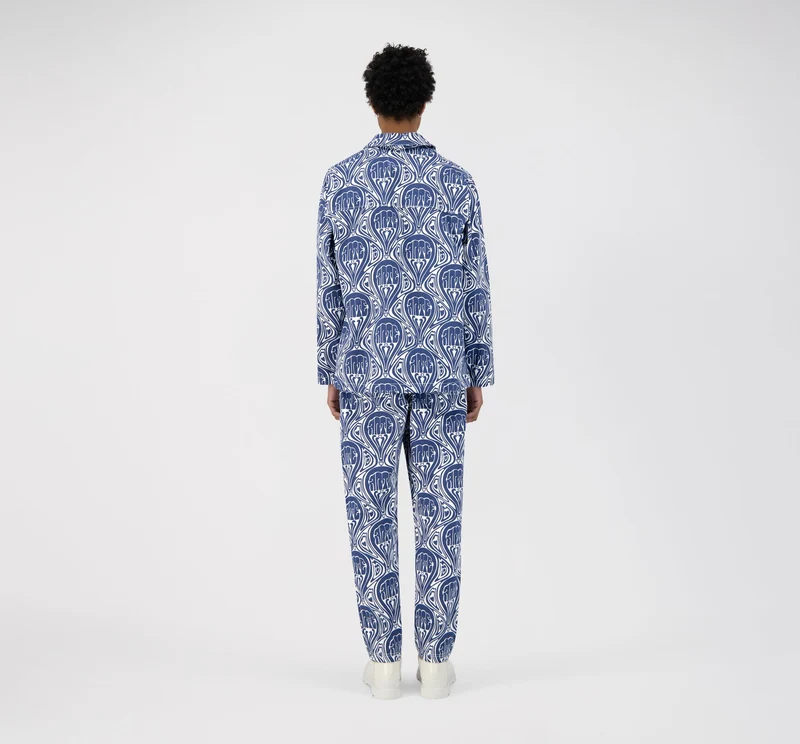 Veste Jean Novo - Bleu/Blanc