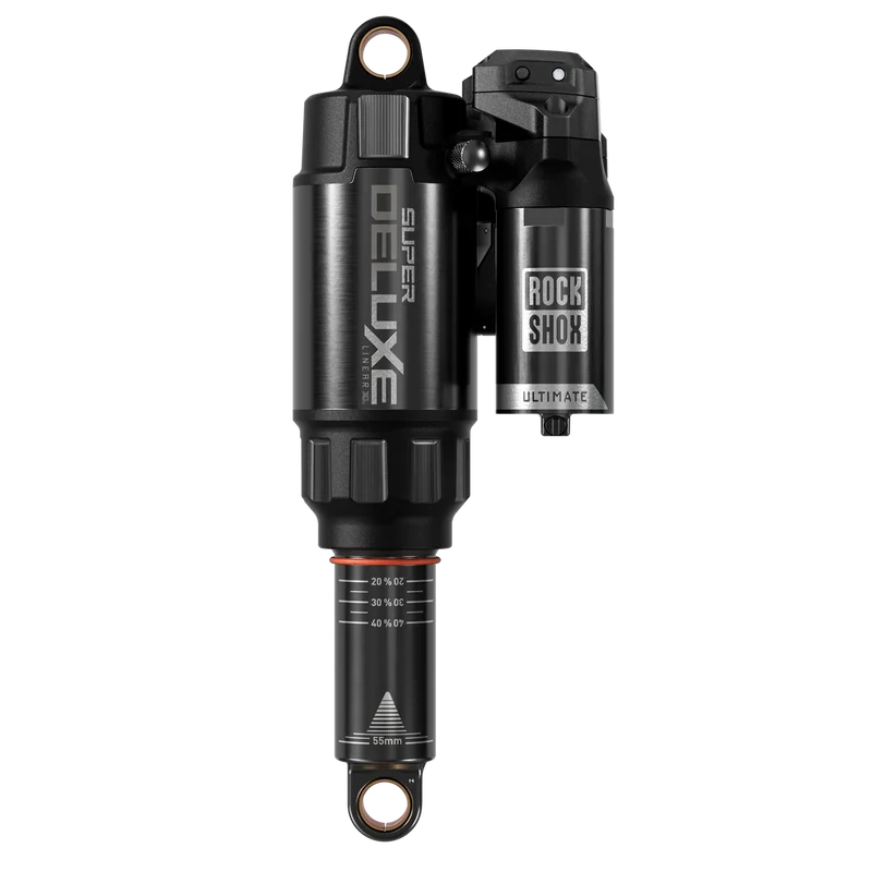 Amortisseur ROCKSHOX SUPER DELUXE ULTIMATE FLIGHT ATTENDANT RC3 HBO LINEAR XL D1 pour Trek Slash 2023+Gen6
