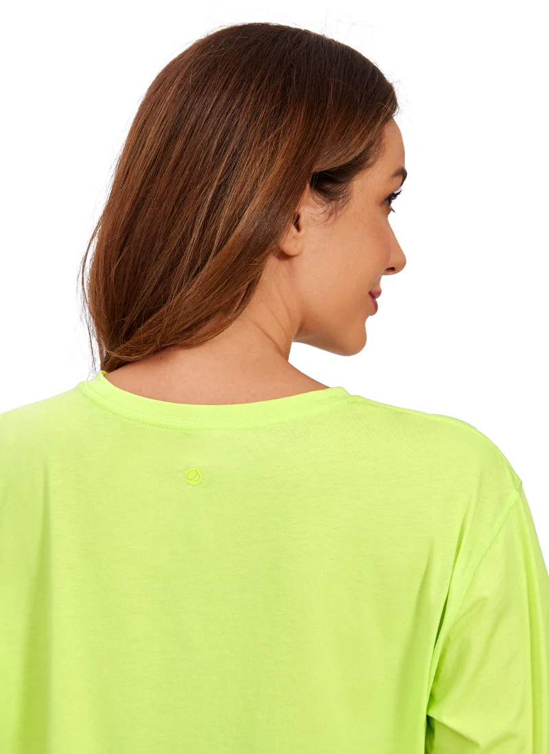 Pima Cotton Cropped Short Sleeve