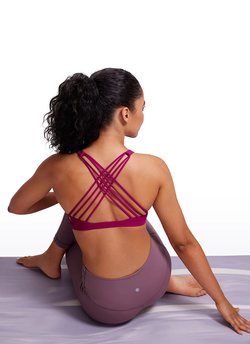 Nakedfeel Low Cut Strappy Bra (8 Straps)