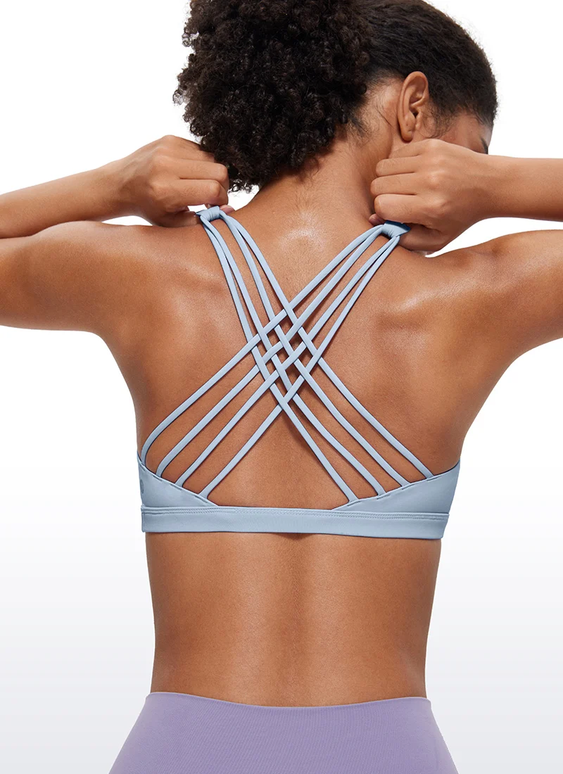 Nakedfeel Low Cut Strappy Bra (8 Straps)
