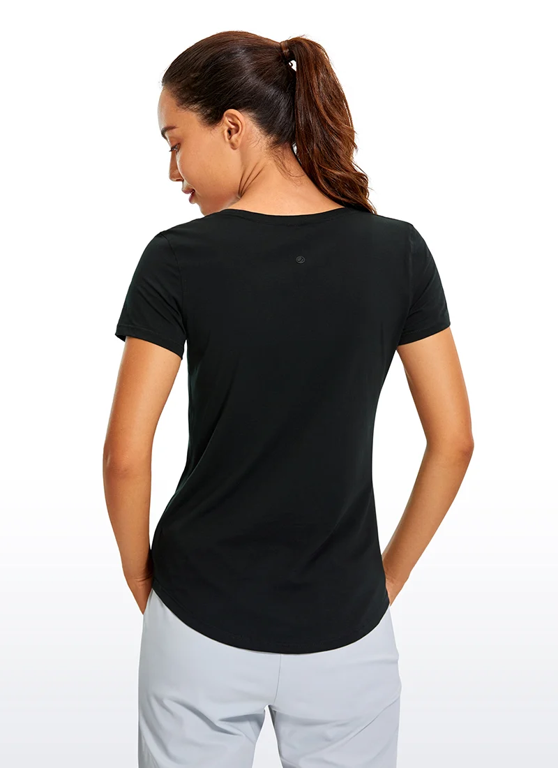 Pima Cotton Short Sleeve