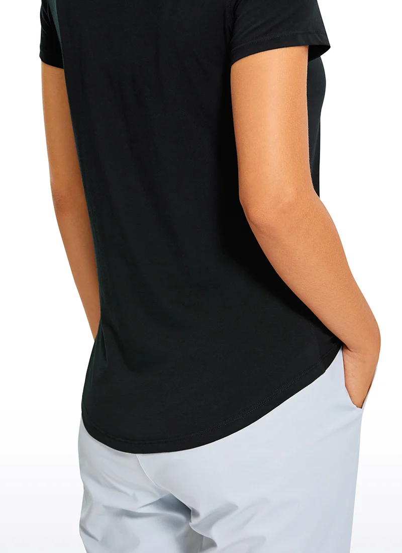 Pima Cotton Short Sleeve