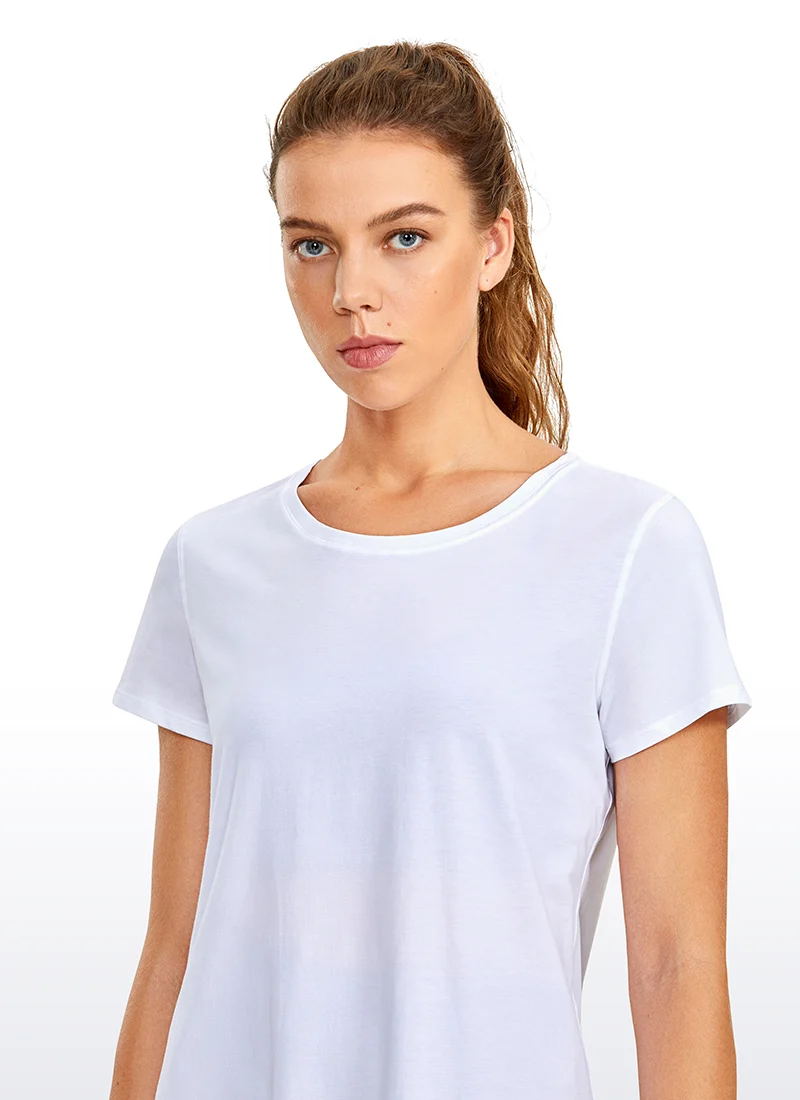 Pima Cotton Short Sleeve