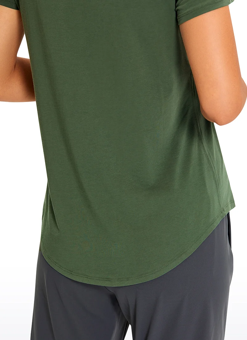 Pima Cotton Short Sleeve