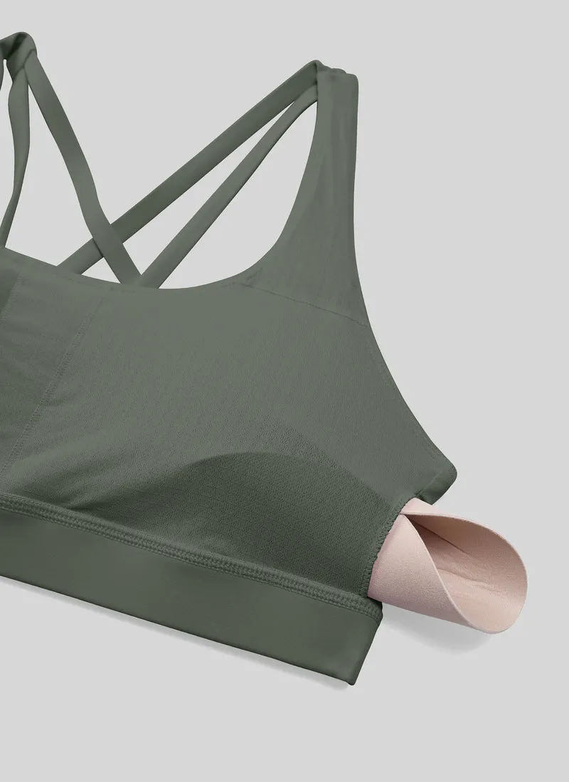 Nakedfeel Cross Back Bra (4 Straps)