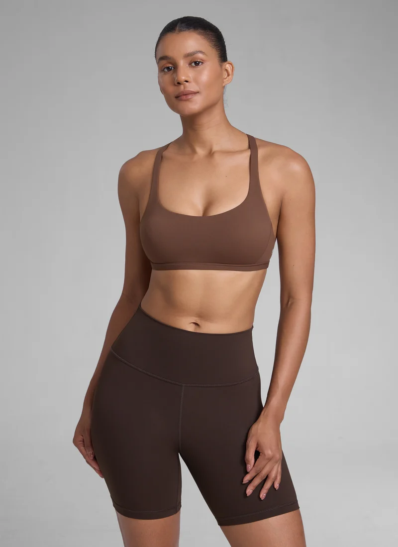 Nakedfeel Low Cut Strappy Bra (6 Straps)