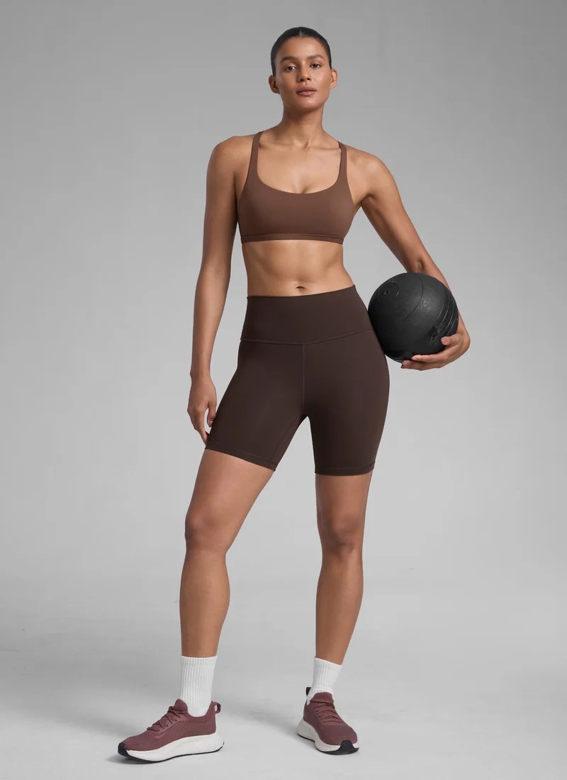 Nakedfeel Low Cut Strappy Bra (6 Straps)