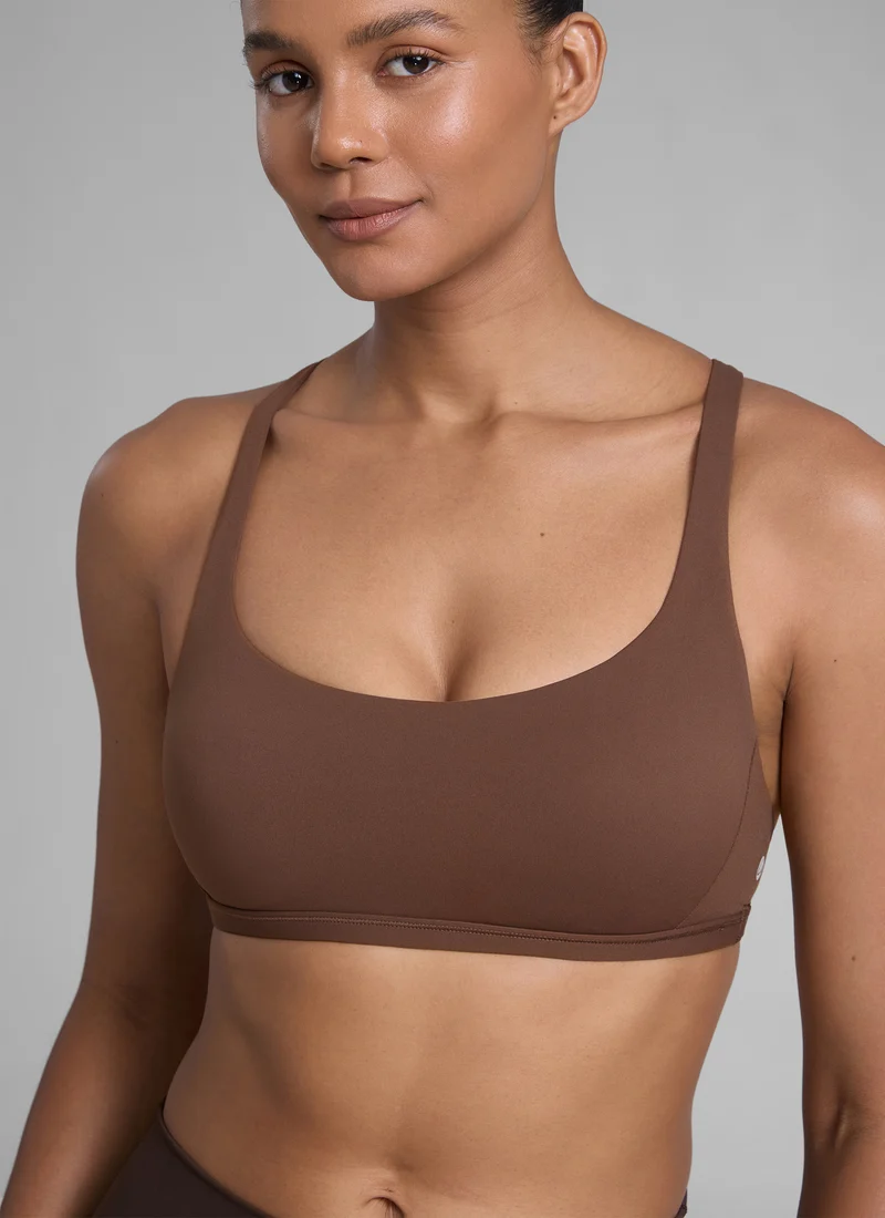 Nakedfeel Low Cut Strappy Bra (6 Straps)