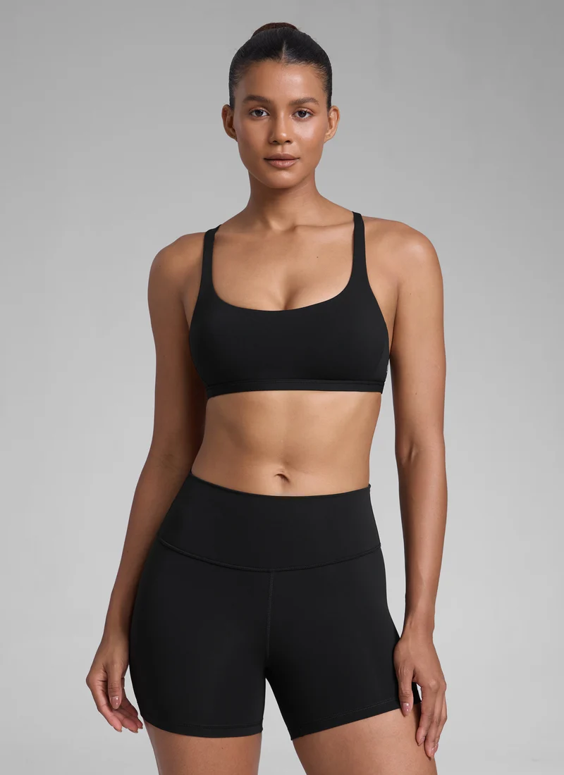 Nakedfeel Low Cut Strappy Bra (6 Straps)