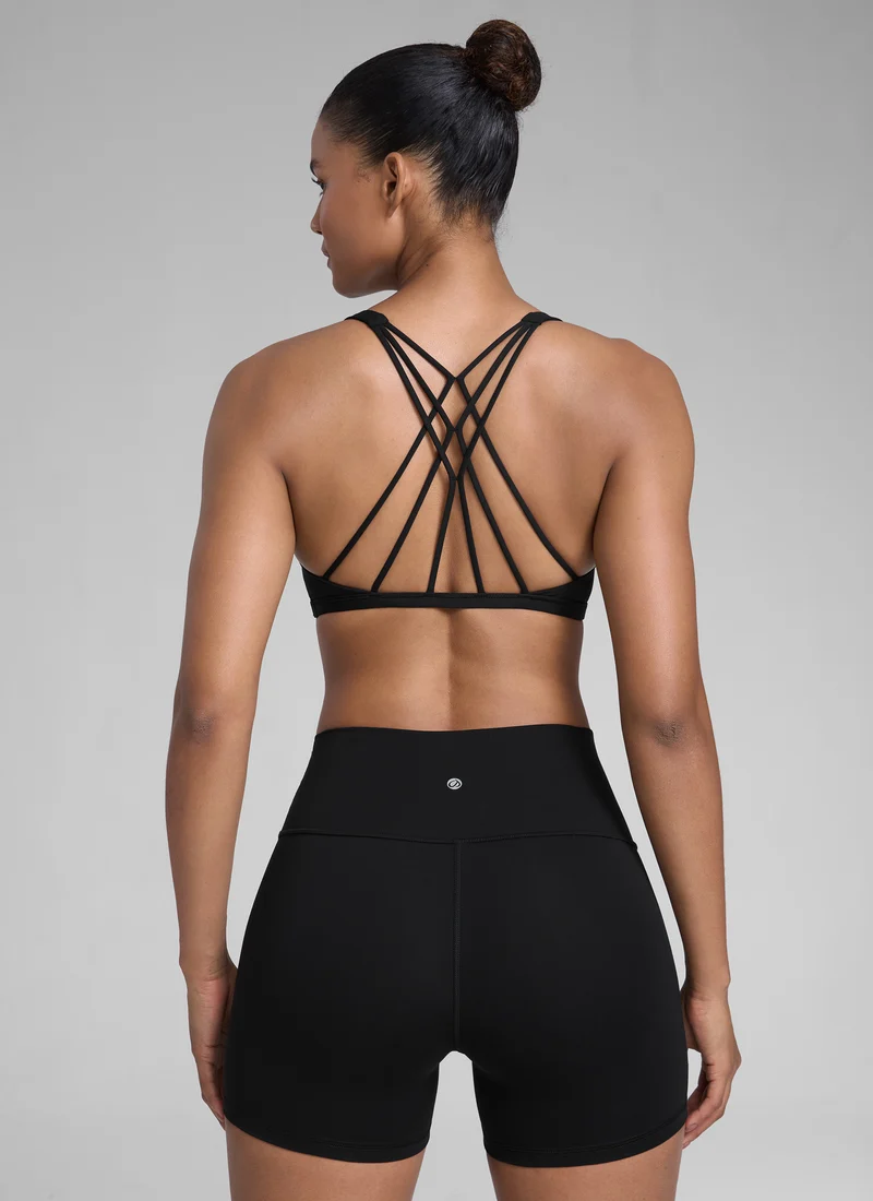 Nakedfeel Low Cut Strappy Bra (6 Straps)