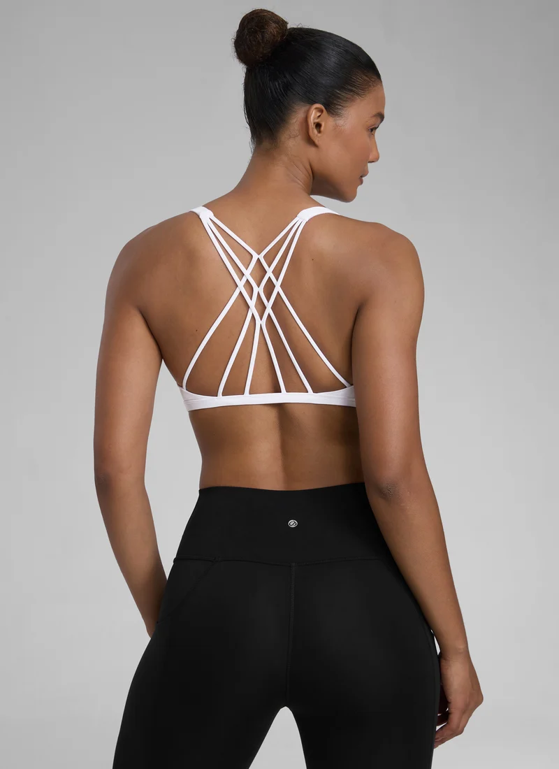 Nakedfeel Low Cut Strappy Bra (6 Straps)