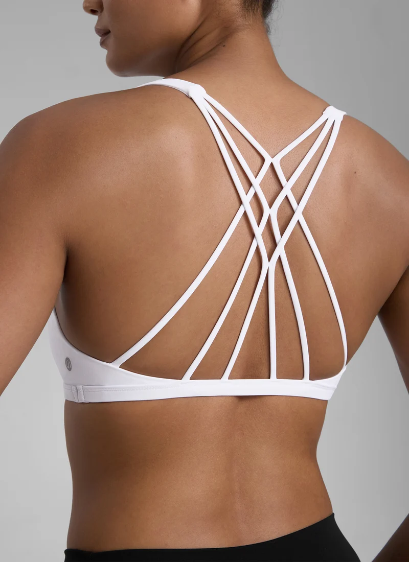Nakedfeel Low Cut Strappy Bra (6 Straps)