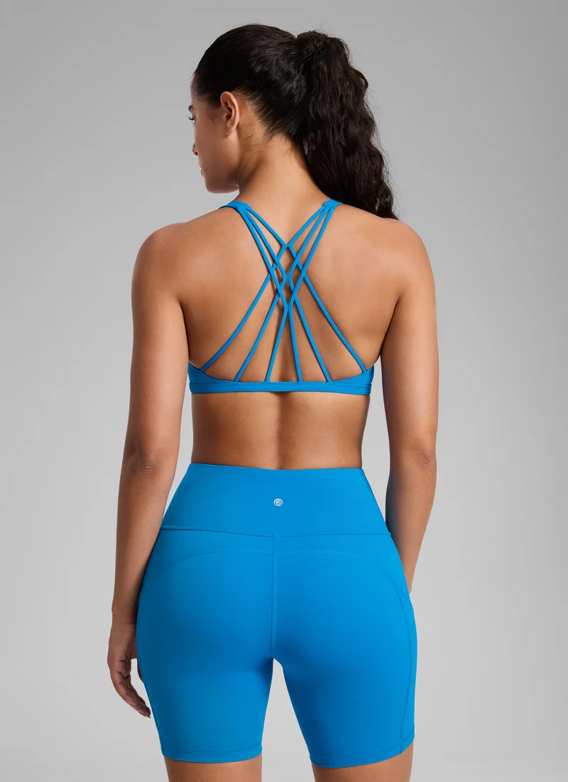 Nakedfeel Low Cut Strappy Bra (6 Straps)