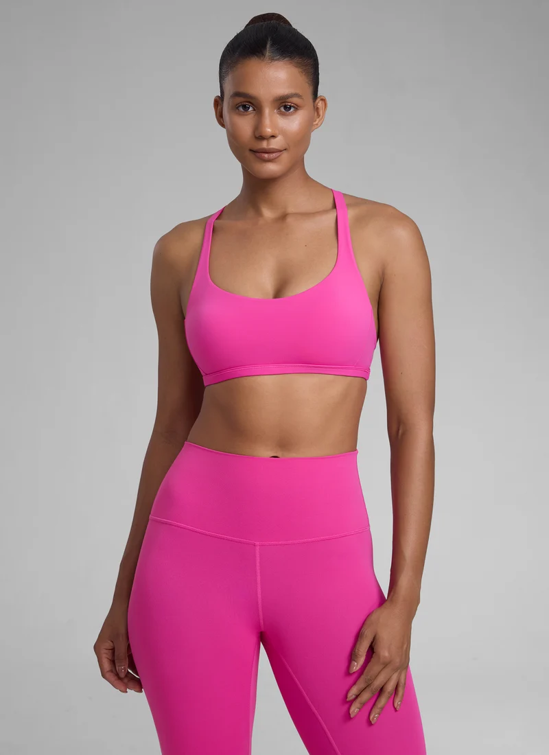 Nakedfeel Low Cut Strappy Bra (6 Straps)