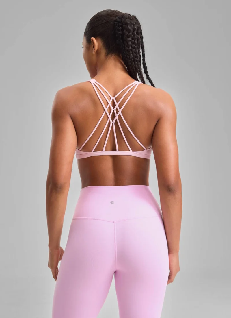 Nakedfeel Low Cut Strappy Bra (6 Straps)