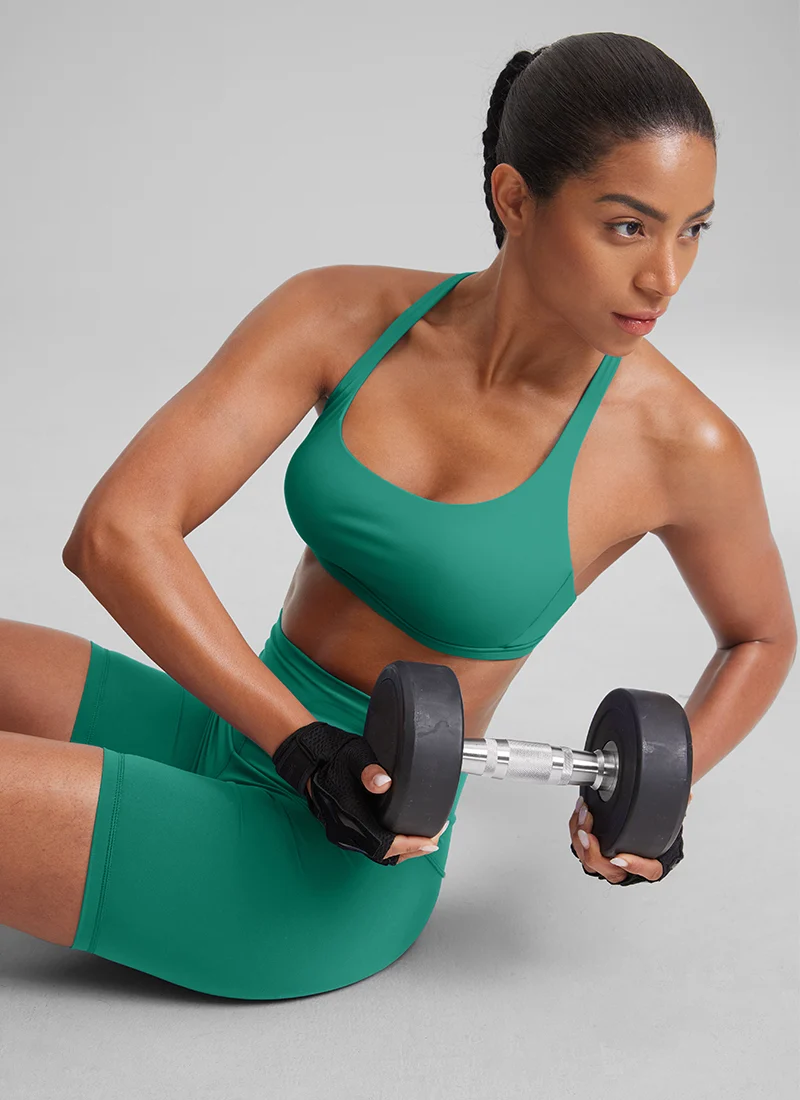 Nakedfeel Low Cut Strappy Bra (6 Straps)