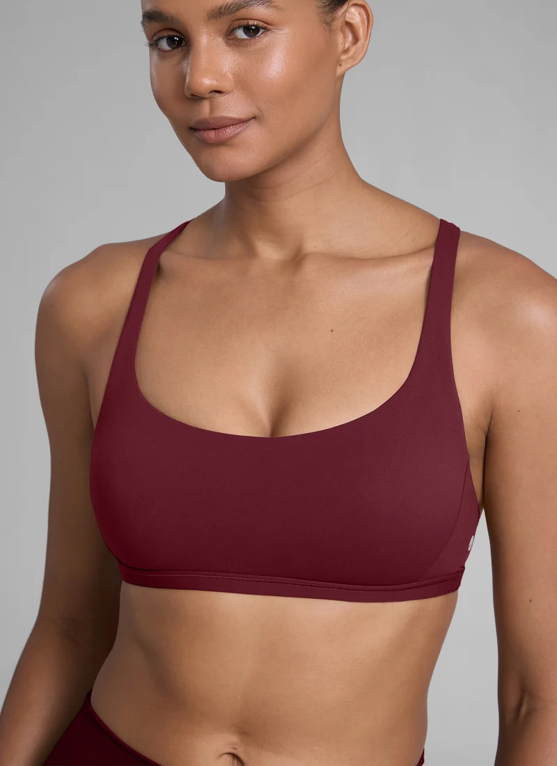 Nakedfeel Low Cut Strappy Bra (6 Straps)