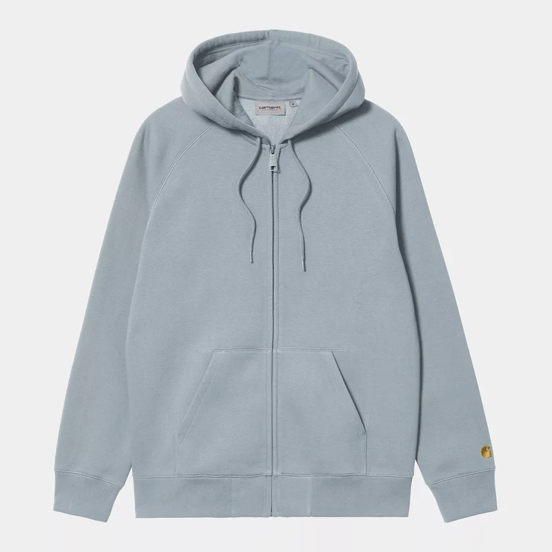 Hooded Chase Jacket Frosted Blue