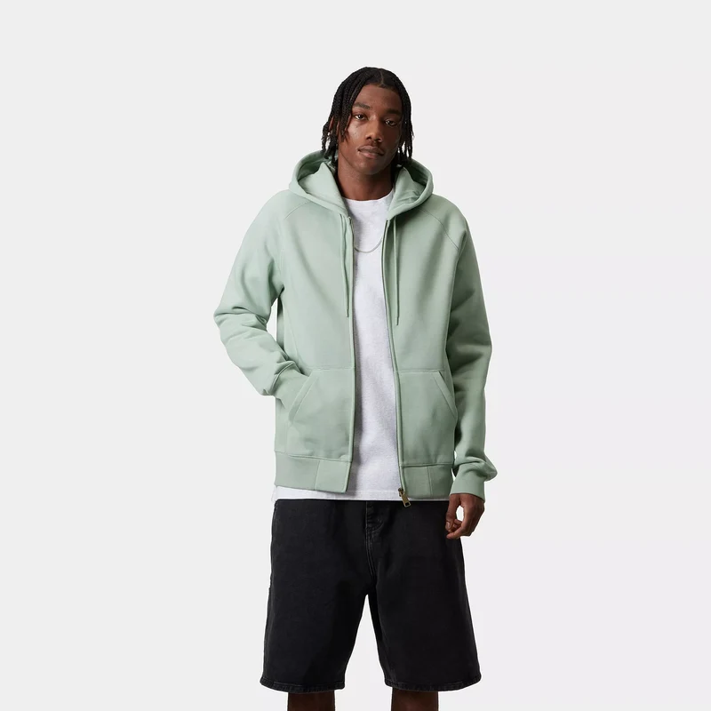 Hooded Chase Jacket Frosted Green