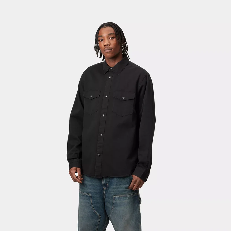 L/S Santa Fe Shirt Black