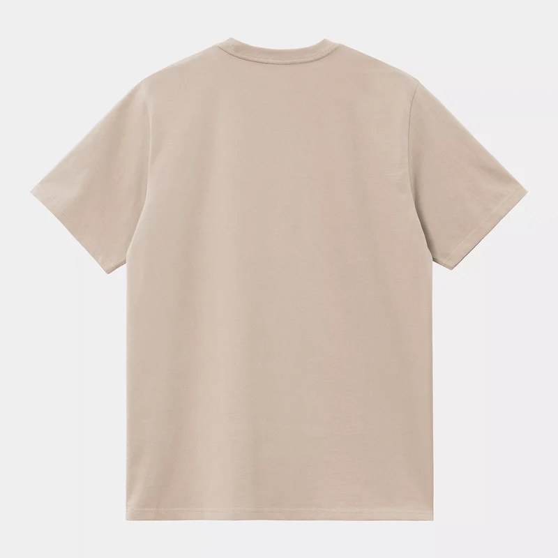 S/S American Script T-Shirt Fleur De Sel