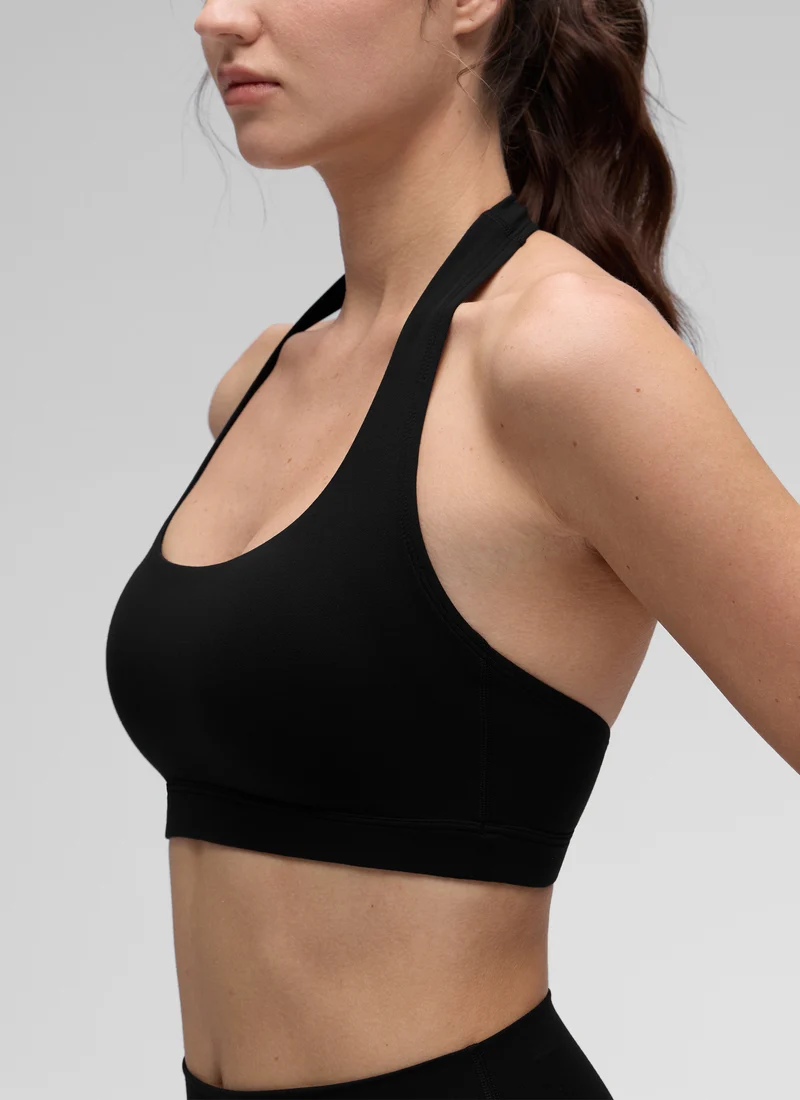 Butterluxe Scoop Neck Open Back Sports Bra