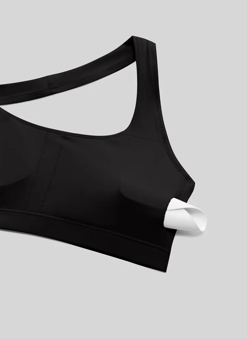 Butterluxe Scoop Neck Open Back Sports Bra